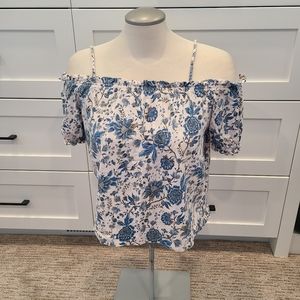 H&M off shoulder crop top
